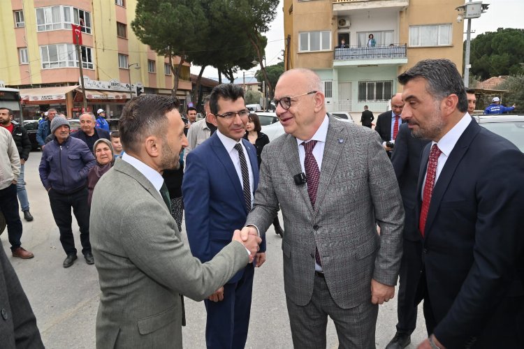 Başkan Ergün’e Sarıgöl’de Coşkulu Karşılama