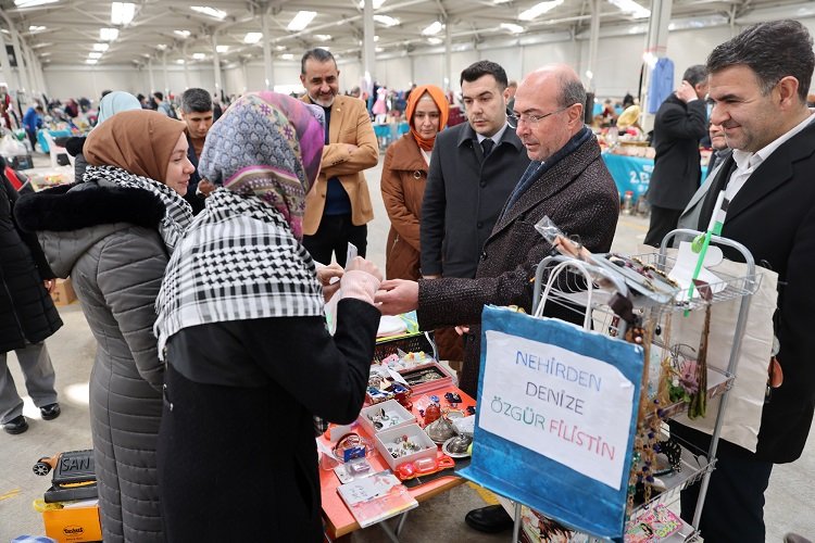 Başkan Pekyatırmacı’dan 2. el pazarına ziyaret