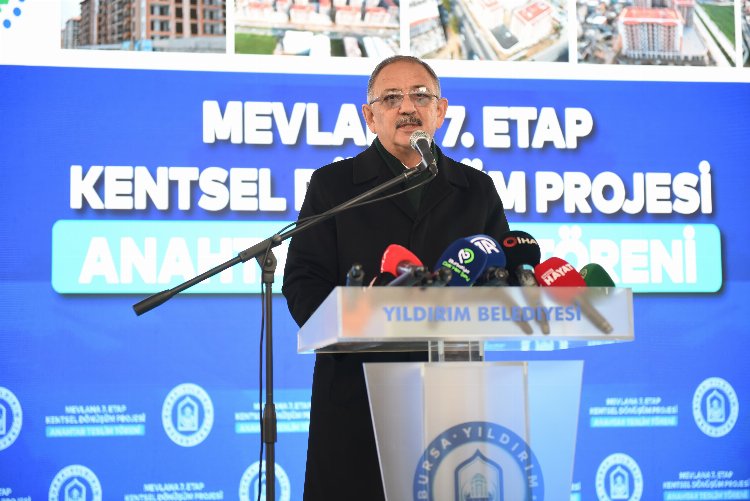 Mevlana’da anahtarlar teslim edildi