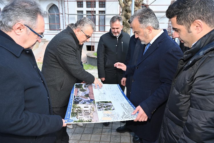 Tarihi yapıda büyük çalışma