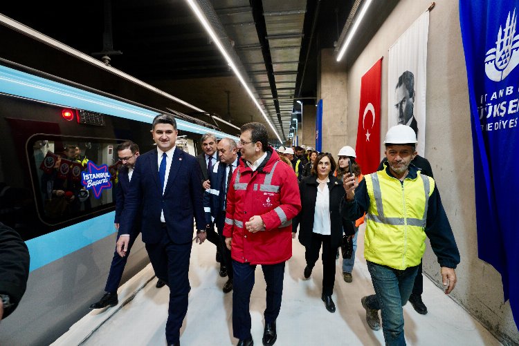 Ümraniye-Ataşehir-Göztepe Metro Hattı’nda test sürüşü