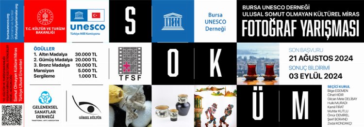 Bursa Unesco Derneği’nden SOKÜM için ulusal yarışma