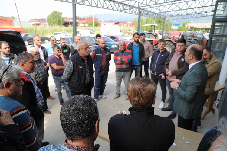 Sakarya Geyve’de Başkan Yıldız ‘esnaf kahvaltısı’nda