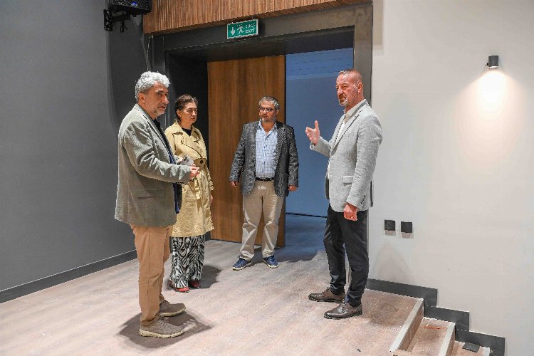 Başkan Karabatı Kültür Merkezi’ne inceleme