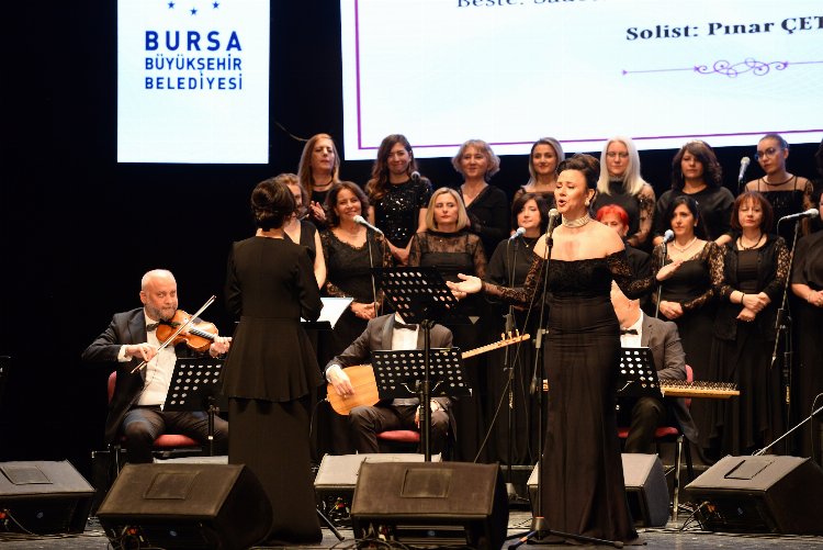 Bursa’da Kadınlar Korosundan ‘Anneler Günü’ konseri