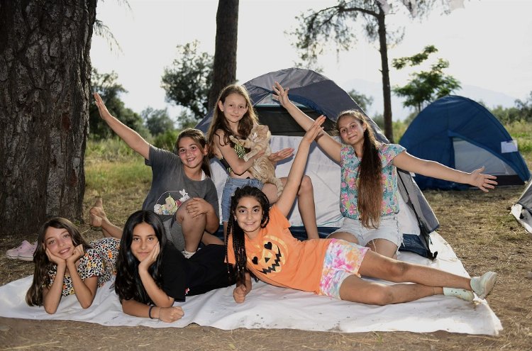 Antalyada Muratpaşa’da doğa kampı kapılarını açtı