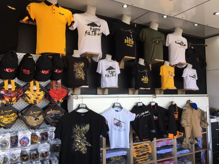 Askeri ürünlerin olduğu JhvStore Tırı Mudanya’da