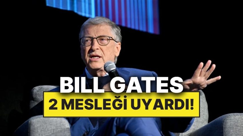 Bill Gates’e Nazaran Tabipler ve Öğretmenler de Yapay Zekadan Nasibini Alacak
