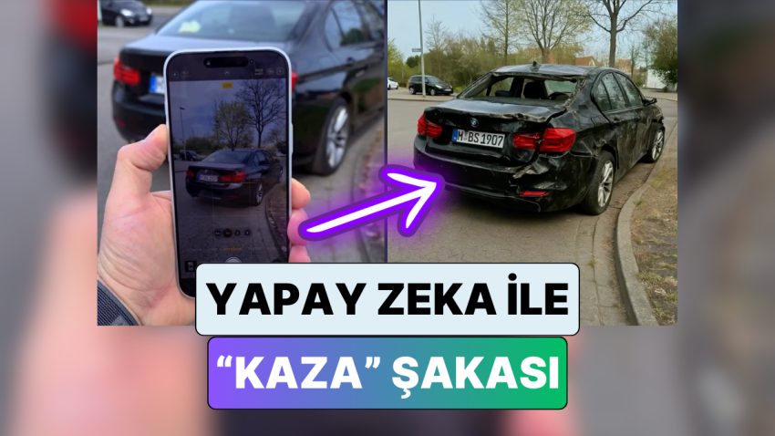 Bir İçerik Üreticisi Yapay Zeka ile Arkadaşına ” Trafik Kazası” Latifesi Yaptı