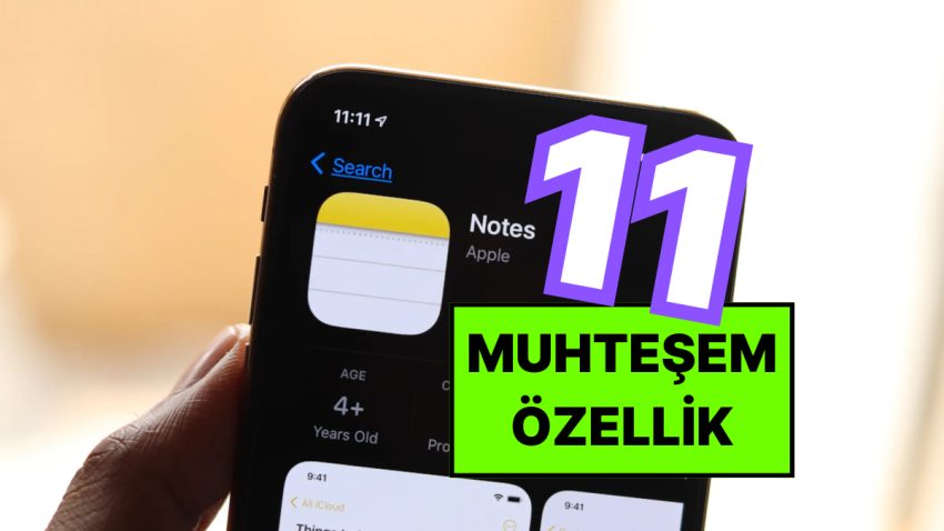 iPhone’daki Notlar Uygulamasının Bilinmeyen 11 Harika Özelliği