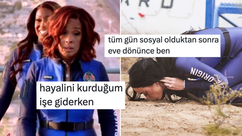 Katy Perry’nin 10 Dakikalık Uzay Seyahatinin Kendisinden Uzun Süren Goygoyu