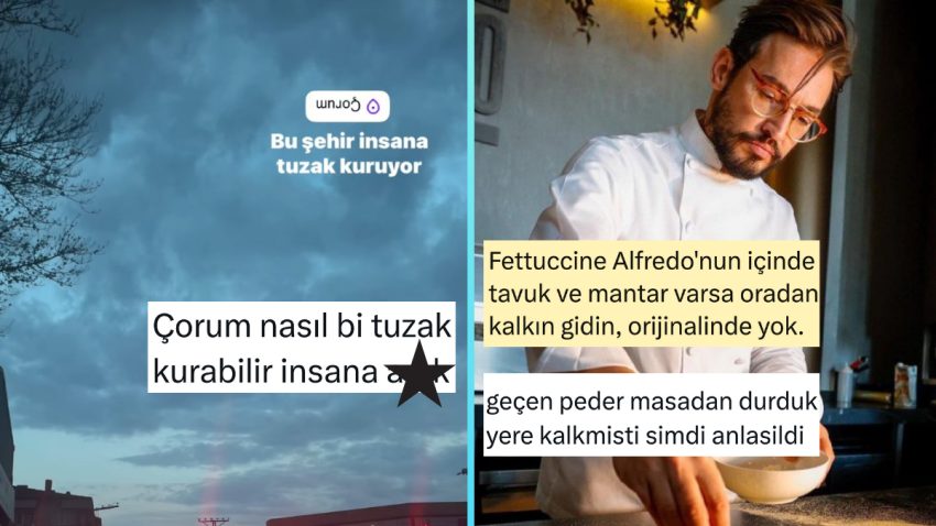 Tuzak Kuran Kentlerden Gerçek Fettuccine Alfredoya Son 24 Saatin Viral Tweetleri