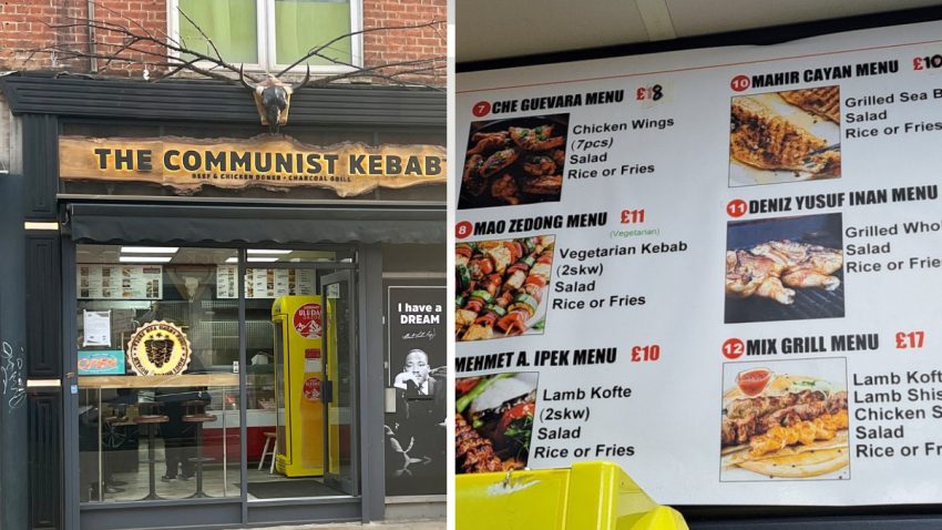 Burada İşveren Yok! Londra’da Açılan Komünist Kebap Restoranı Viral Oldu
