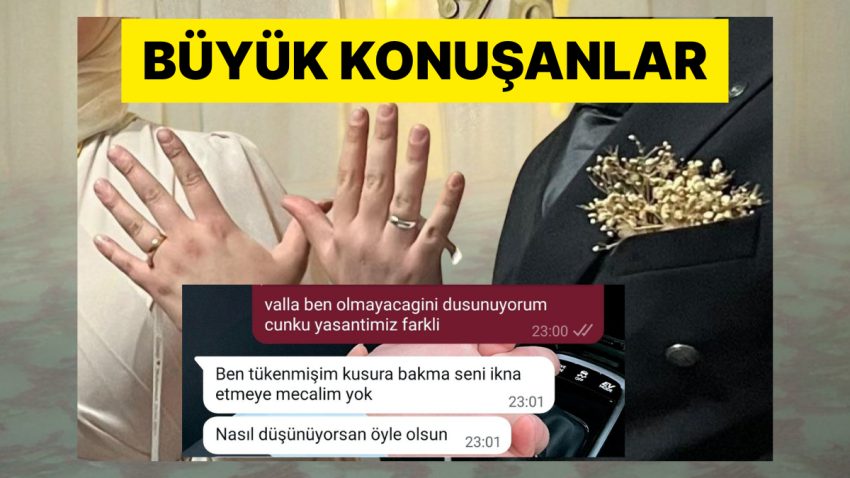 Münasebetlerde Büyük Konuşmamak Gerektiğini Yüzükleriyle Kanıtlayan Çiftler