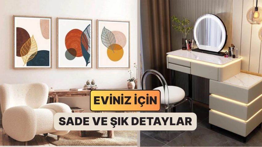 Minimalist Usul ve Küçük Dokunuşlarla Konutunuzun Üstün Şık Olduğunu Düşündüren 11 Eser