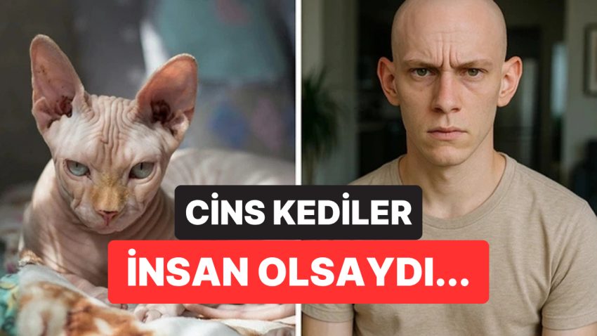 Yapay Zeka Cevapladı: Kedi Cinsleri Birer İnsan Olsaydı Nasıl Görünürdü?