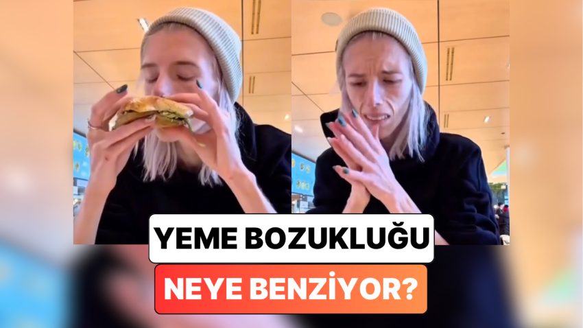 Yeme Bozukluğu ile Uğraş Eden Bir Bayanın Yemek Yerken Verdiği Gayret Durumun Zorluğunu Ortaya Koydu