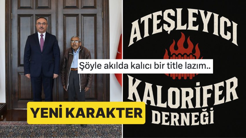 Yeni Karakter Açıldı: Ateşleyici Kalorifer Derneği Başkanı, Tekirdağ Valisini Ziyaret Etti