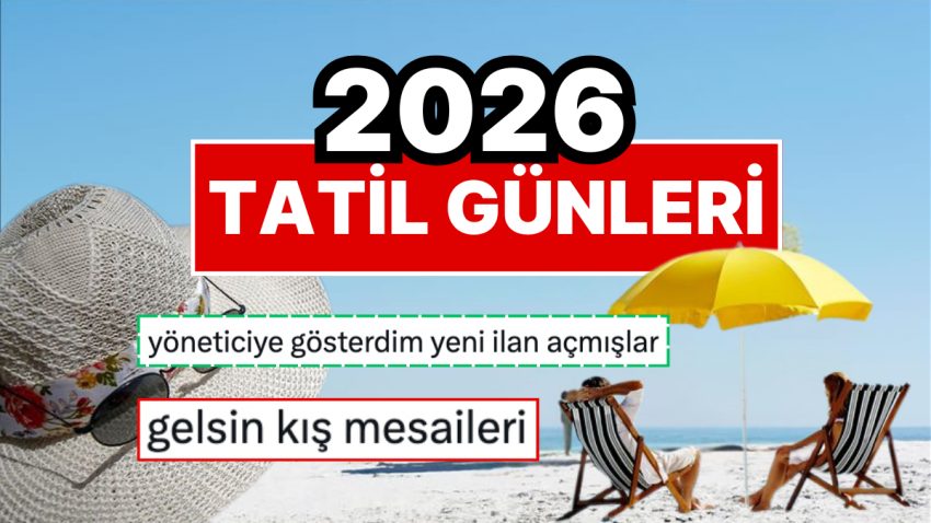 2026’nın Resmi Tatil Günleri Gündem Oldu: 14 Gün Müsaade Alınarak 43 Gün Müsaade Yapılabilecek