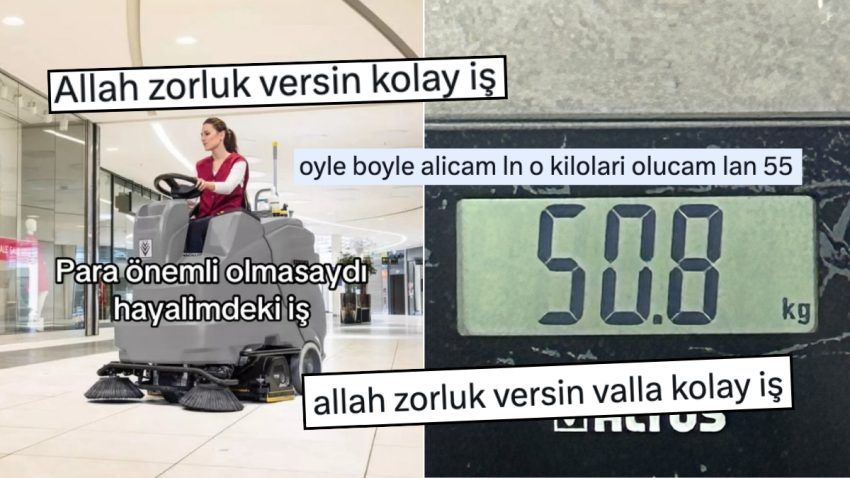 “Allah Zorluk Versin Kolay İş” Dedirten Durumları Paylaşarak Güldürenler