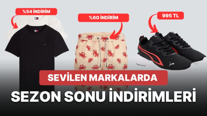 Amazon’da Moda Eserlerinde Dönem Sonu İndirimleri Başladı!