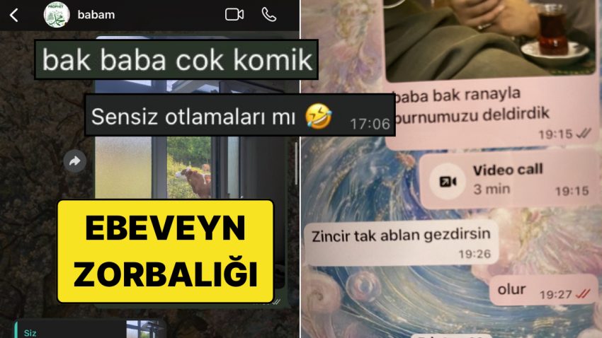 Anne Babalarının Zorba Bildirilerini Paylaşıp Acınacak Hallerine Güldürenler