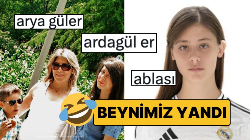 Arda Güler Çocukluk Fotoğrafında Ablasıyla Olan Benzerliğiyle Goygoyculardan Nasibini Aldı