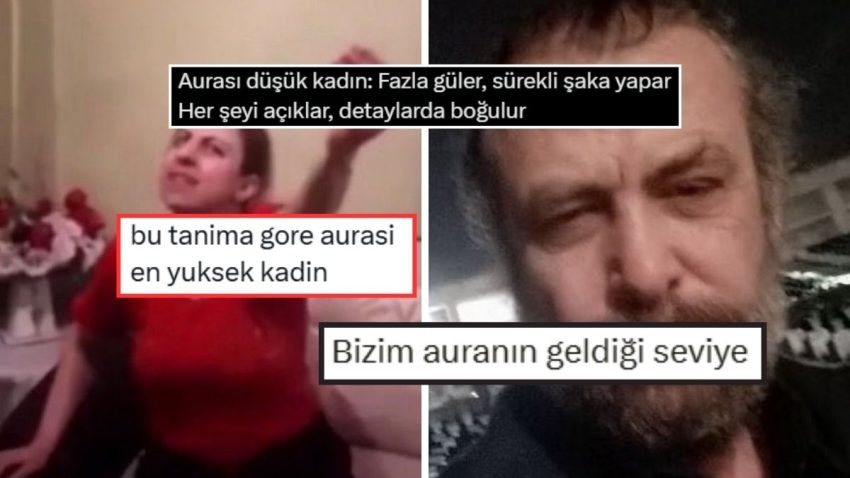 Aura Düzeylerini Görsellerle Anlatan Bayanlardan Güldüren Paylaşımlar