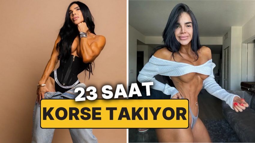 Belini İnceltmek İçin Günde 23 Saat Korse Takıyor: 45 Santim Beli Olan Model “Vücudunu Sigortalatmak” İstiyor