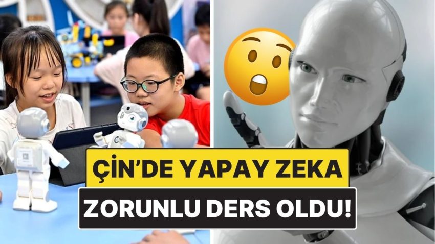 Çin Yapay Zeka Eğitimini Okullarda Mecburî Hale Getirdi: 6 Yaşından İtibaren Derslere Giriyorlar
