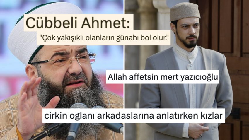 Cübbeli Ahmet’in “Yakışıklıların Birden fazla Cehennemde” Açıklamasına Mizahşör Dokunuşu