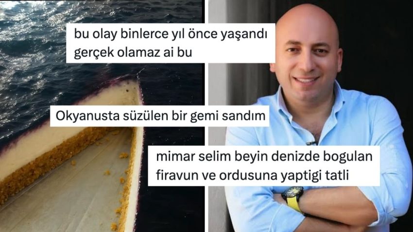 Denizi Andıran Cheesecake’in İmgesi Goygoycuların Lisanına Düştü!