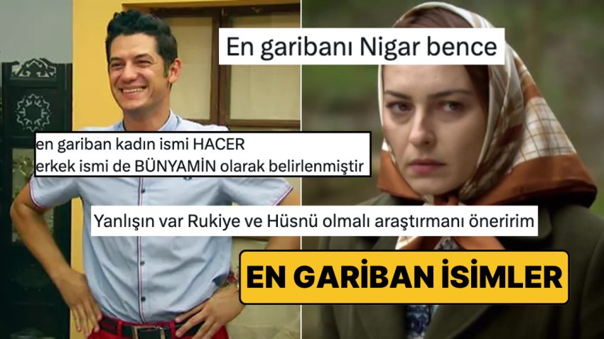 En Gariban Bayan ve Erkek İsimlerini Seçen Toplumsal Medya Ahalisi