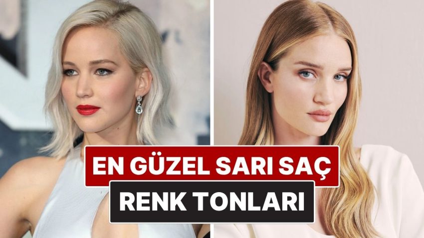 En Hoş Sarı Saç Renk Tonları: 2025’in En Trend Sarı Tonlarıyla Göz Kamaştırın!