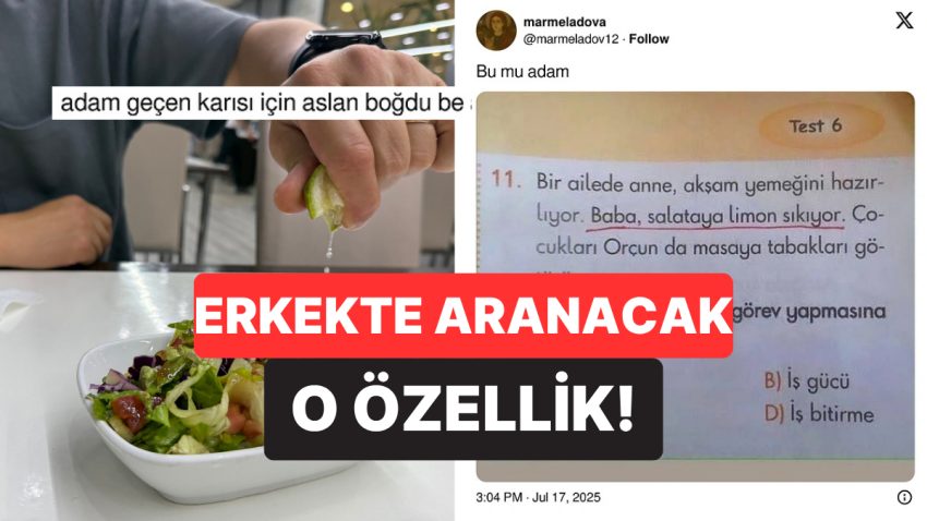 Erkekte “Limon Sıkma” Yeteneği Arayan Kullanıcı Goygoy Gereci Oldu