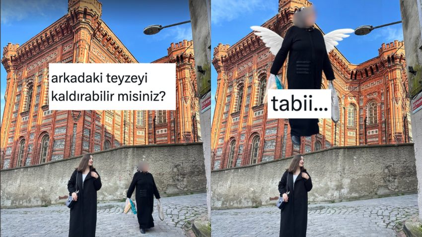 Fotoğrafındaki Kişiyi Kaldırmak İsteyen Bayana Üstün Fotoşop Yeteneklerini Gösteren Goygoycular