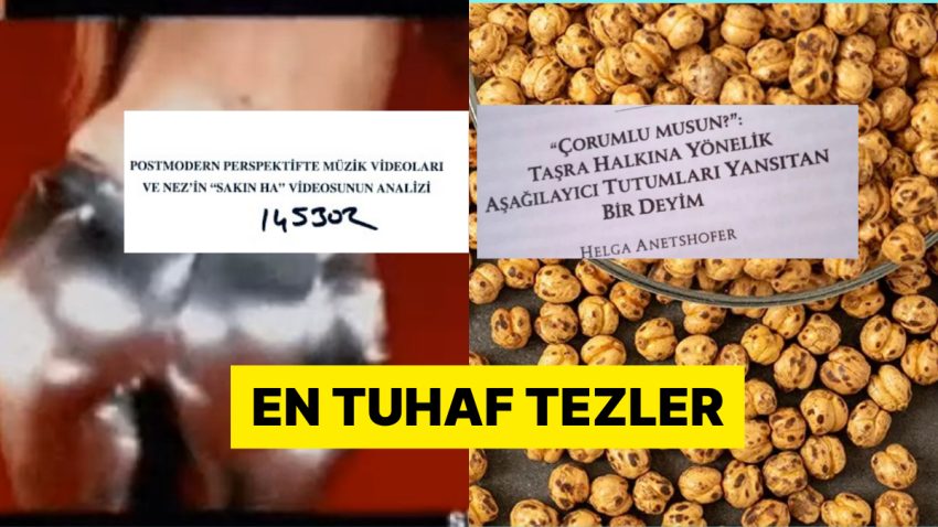 Gördükleri En Güzel Akademik Makale Başlıklarını Paylaşarak Ufkumuzu Açan Şahıslar