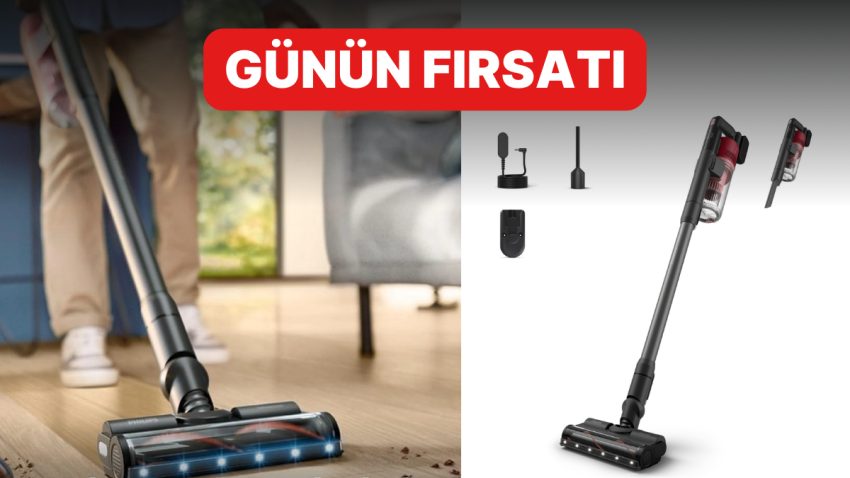 Günün Fırsatı: Her Konutun Olmazsa Olmazı Philips 6000 Serisi Kablosuz Dikey Süpürge İndirimde!