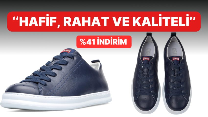 Günün Fırsatı: Konfor ve Kaliteyi Bir Ortada Sunan Camper Runner Four Ayakkabı İndirimde