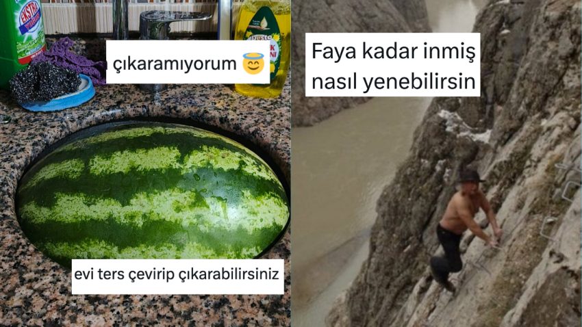 Lavaboya Sıkışan Karpuzdan Şener Hoca’nın İkonik Pozuna Son 24 Saatin Viral Tweetleri