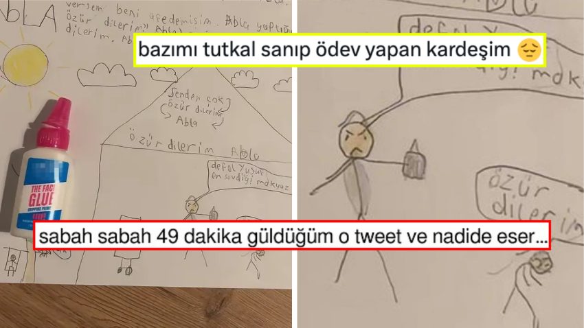 Makyaj Gerecini Tutkal Sanan Kardeşin Özür Prosedürü Toplumsal Medyayı Güldürdü