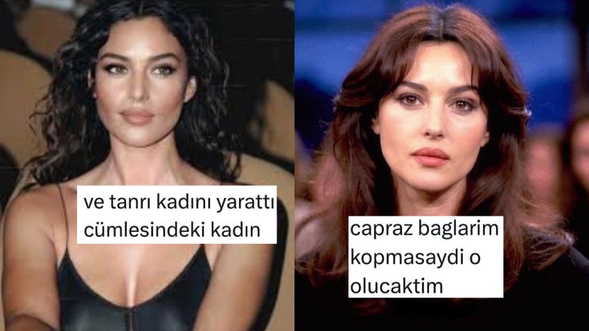 Monica Belluci’nin Hoşluğunu Kendi Biçimleriyle Anlatan X Kullanıcıları