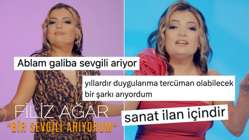 Sanatçı Filiz Ağar’ın “Bir Sevgili Arıyorum” Türküsünün Sözleri Goygoyculardan Nasibini Aldı