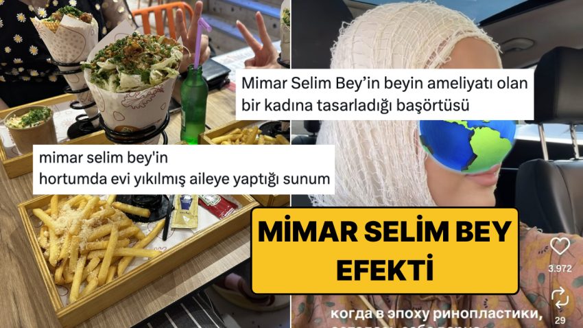 Travmaların Üstüne Üstüne Giden Dizaynlarıyla Ünlenen Mimar Selim Bey’i Goygoyuna Alet Edenler
