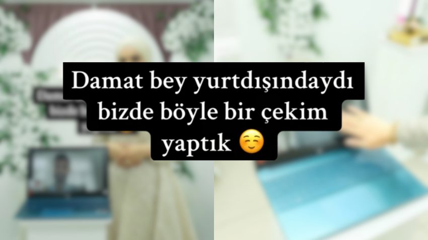 Uzak Aralık Bağlantısı Yaşayan Çift Online Nişanlandı