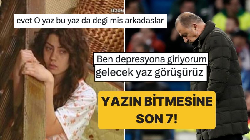 Yazın Bitmesine Yalnızca 7 Gün Kaldığını Fark Edenlerin Yorumları Kırdı Geçirdi