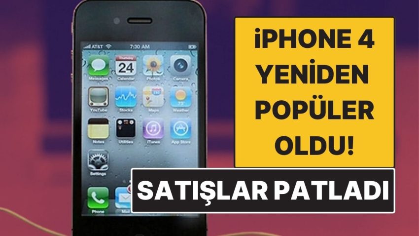 15 Yıl Sonra Yine Tanınan Oldu! Kullanıcılar Bir Bir iPhone 4’e Geri Dönüyor