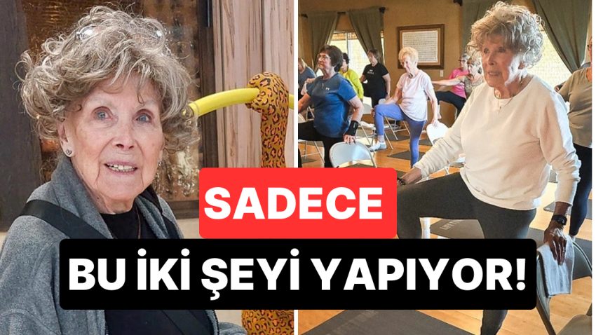 93 Yaşındaki Bayan, Gençliğin ve Sağlıklı Hayatın Sırrını Açıkladı
