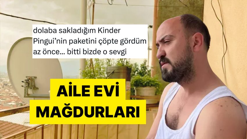 Aile Meskeninde Kalmanın Zorluklarını Mizahla Anlatan Şahıslar