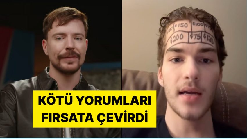Alnını Reklam Alanına Çeviren YouTuber’a Mr. Beast’ten Teklif Geldi